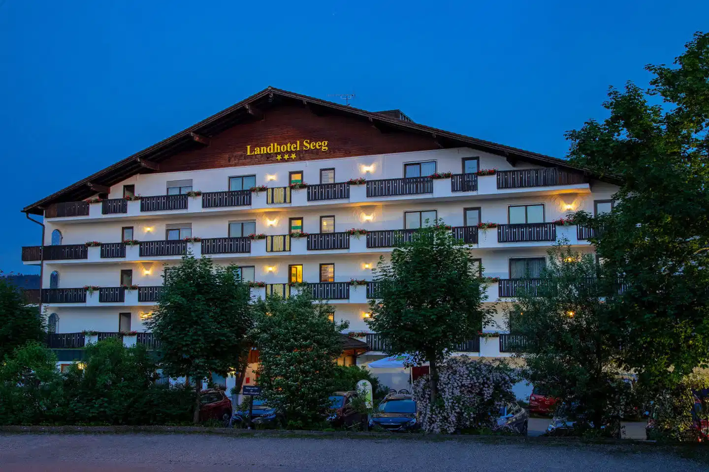 Landhotel Seeg Aussenansicht