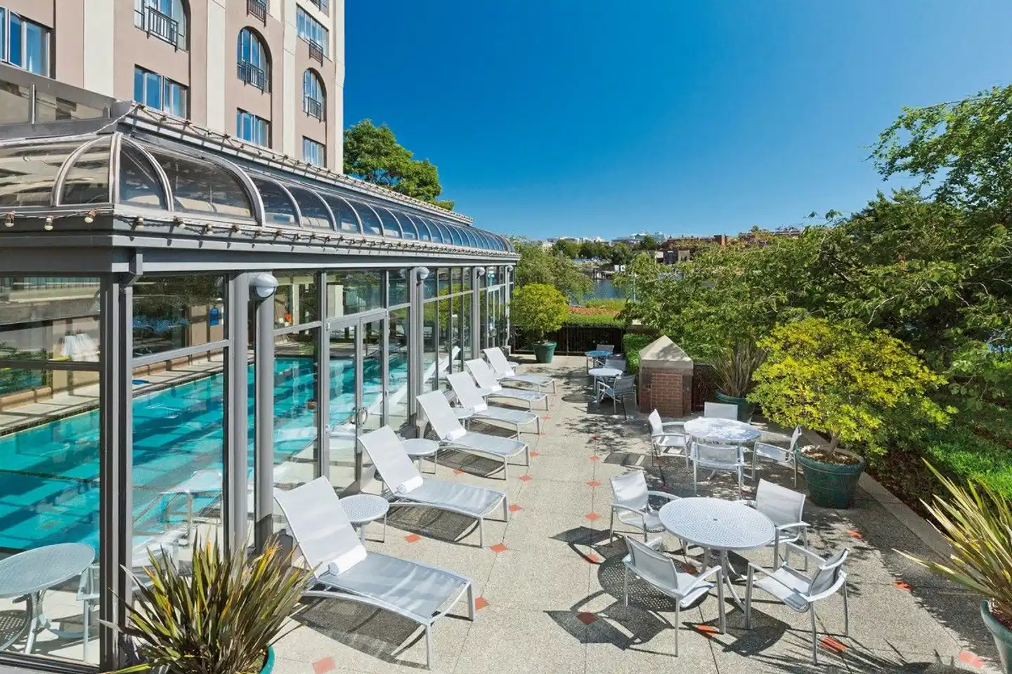 Delta Hotels by Marriott Victoria Ocean Pointe Resort Terrasse