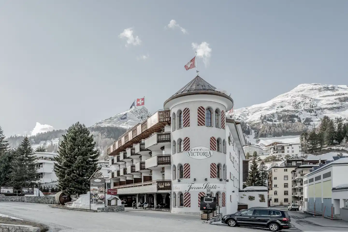 Turmhotel Victoria Aussenansicht