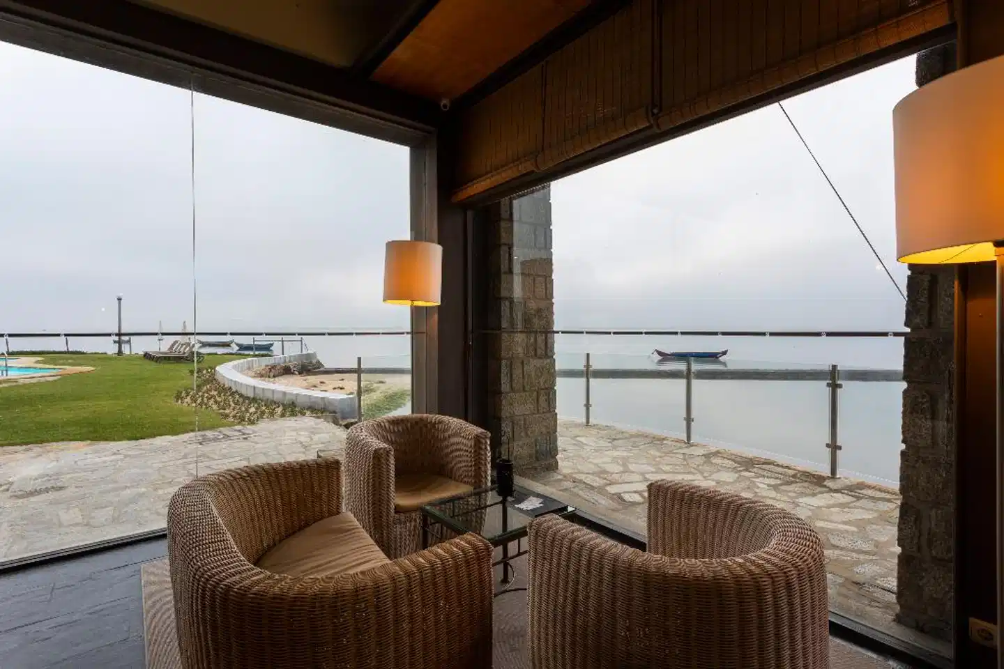 Pousada da Ria, Aveiro Terrasse