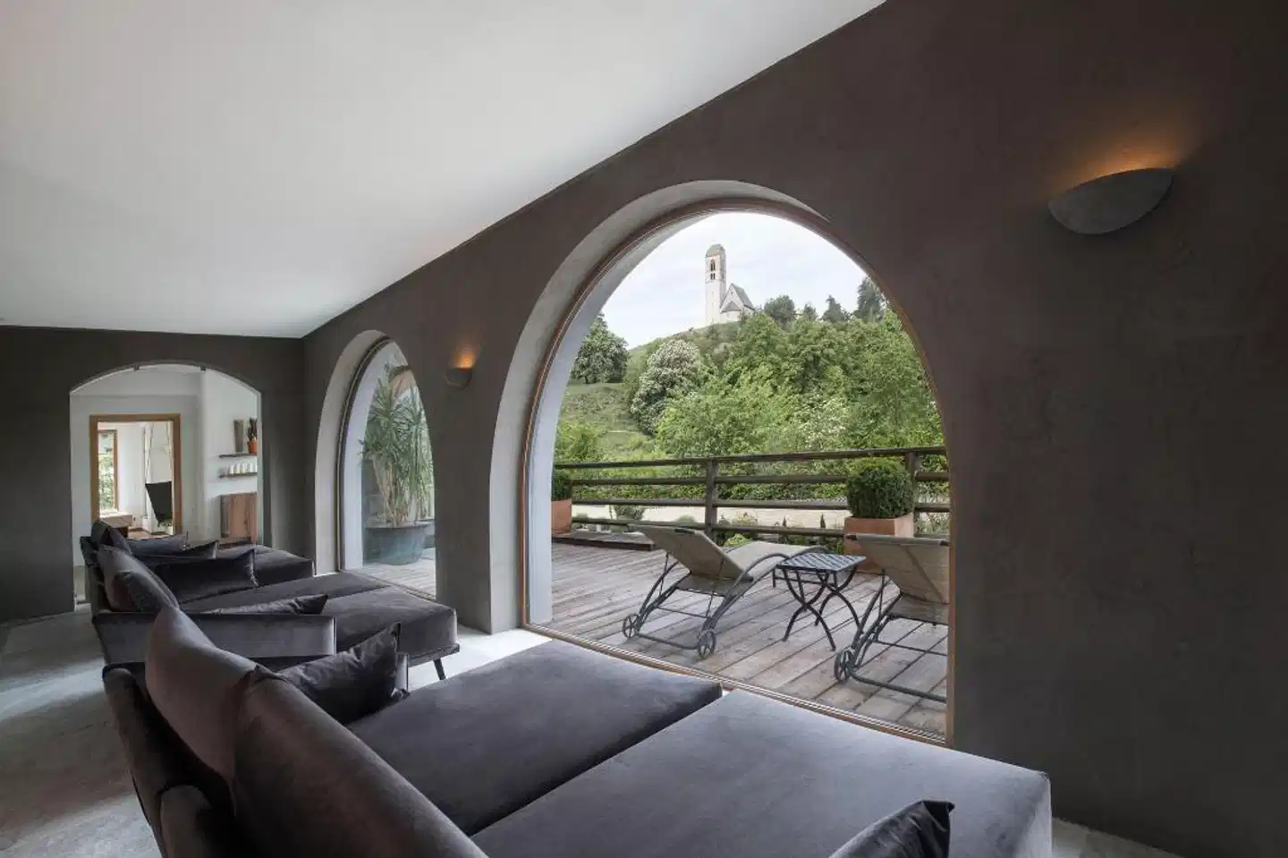 Gartenhotel Völser Hof Terrasse