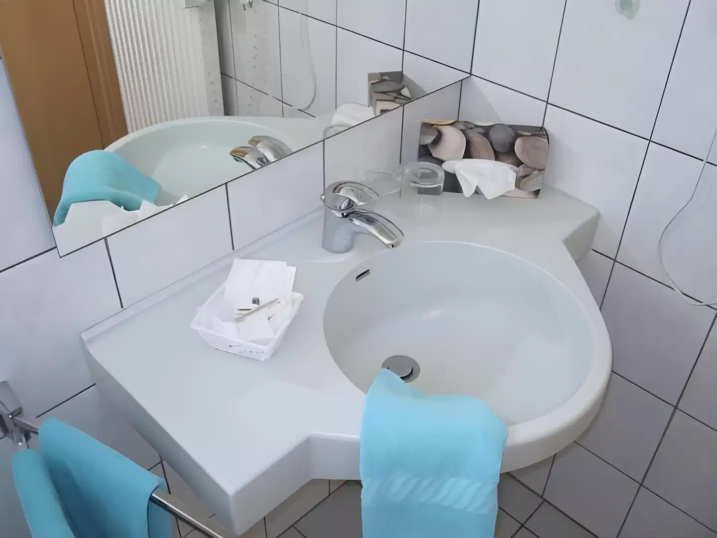 Parkhotel Flora Badezimmer