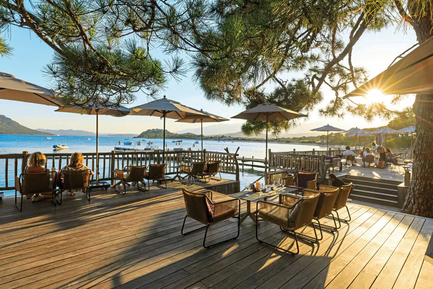 Grand Hotel Cala Rossa Terrasse