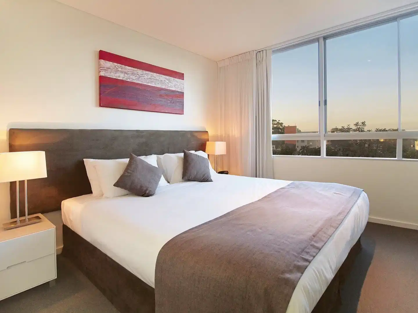 Oaks Nelson Bay Lure Suites Wohnbeispiel