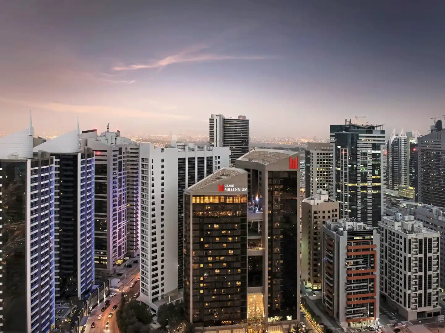 Grand Millennium Hotel Dubai Aussenansicht