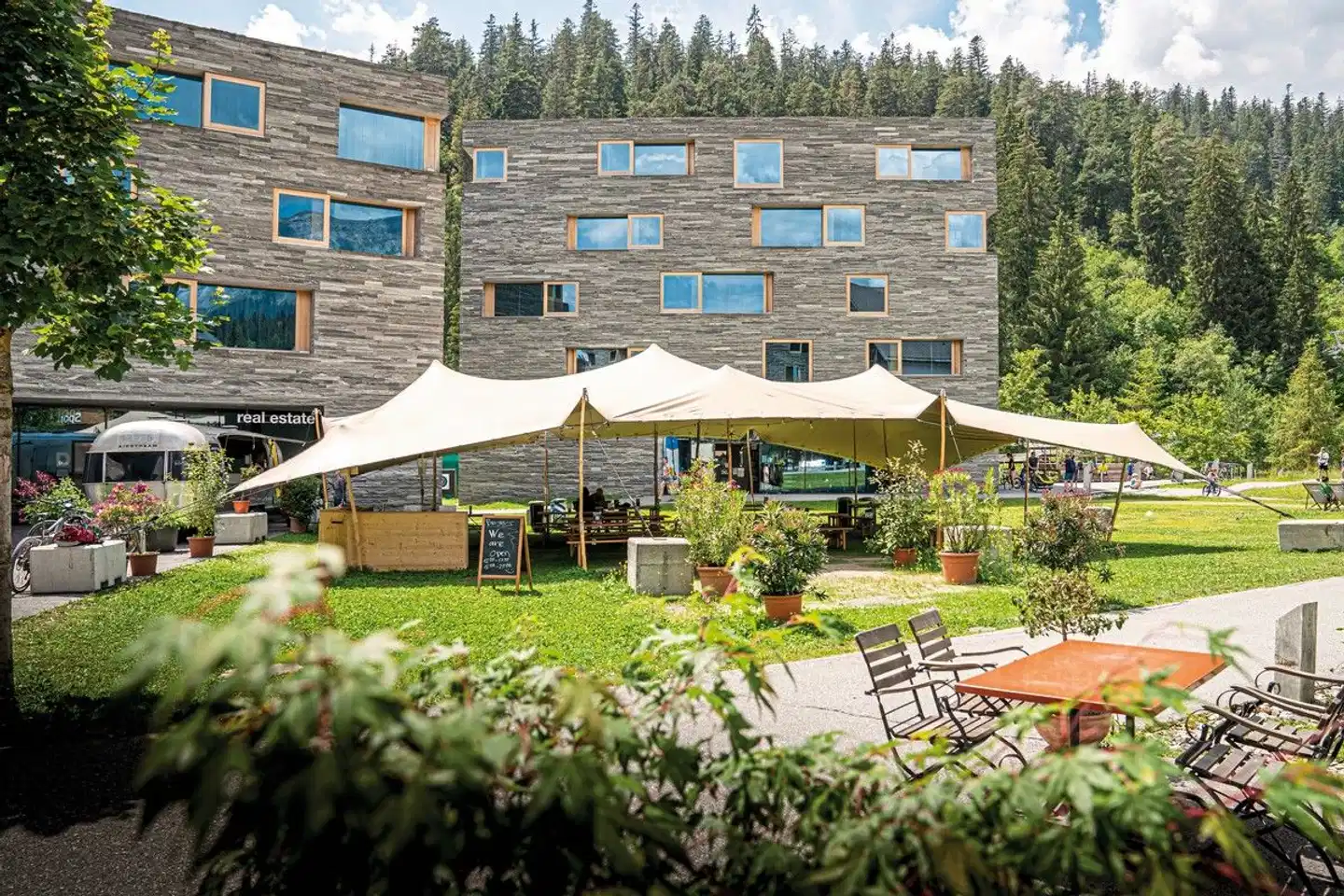 rocksresort Aussenansicht