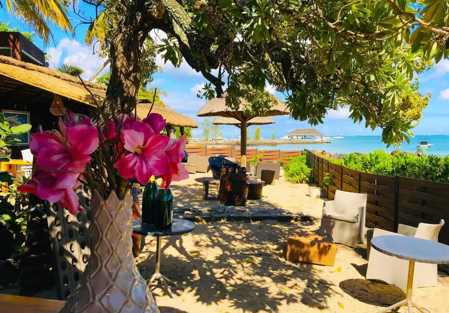 Flowers of Paradise Terrasse