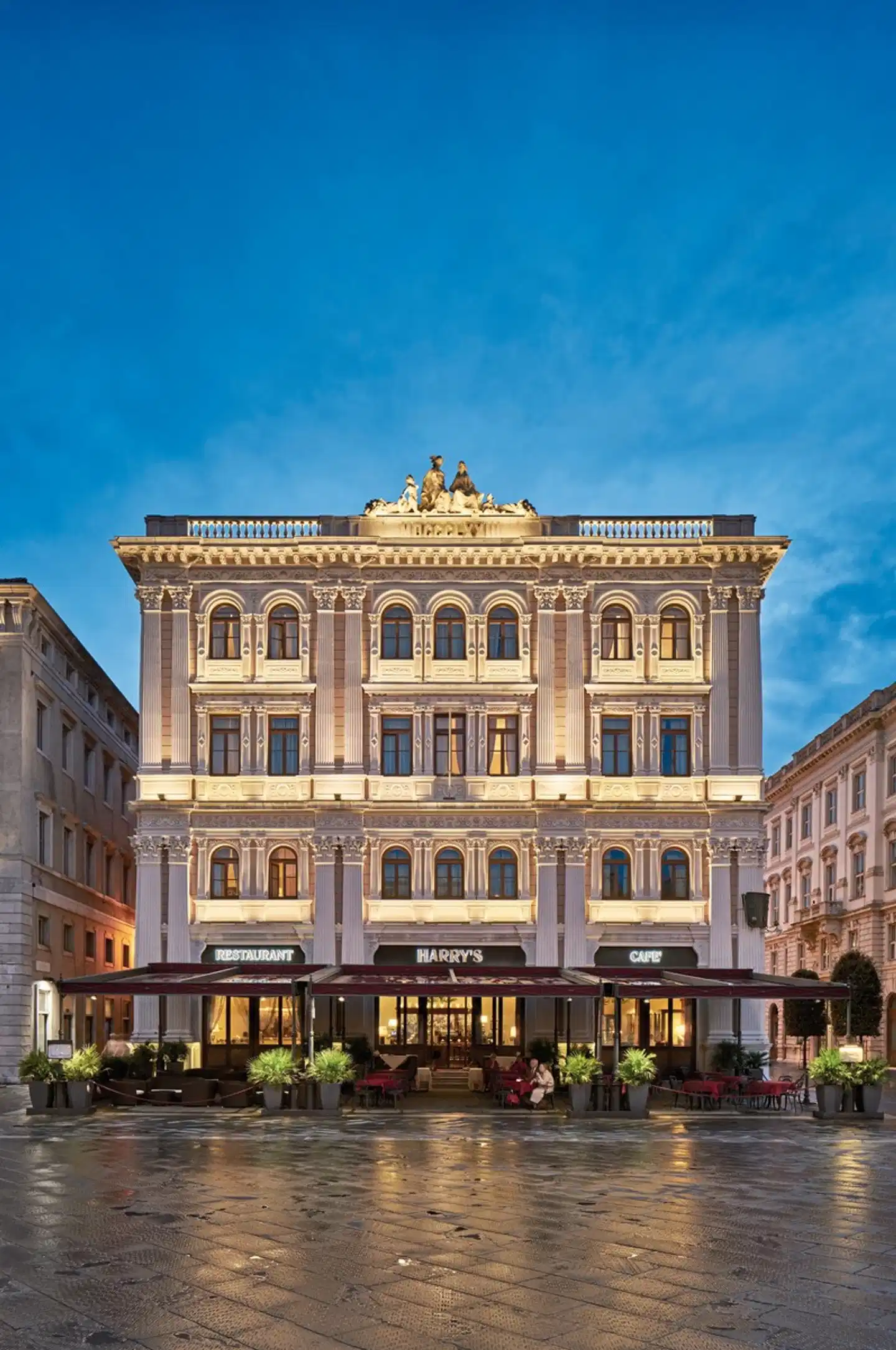 Grand Hotel Duchi d'Aosta Aussenansicht