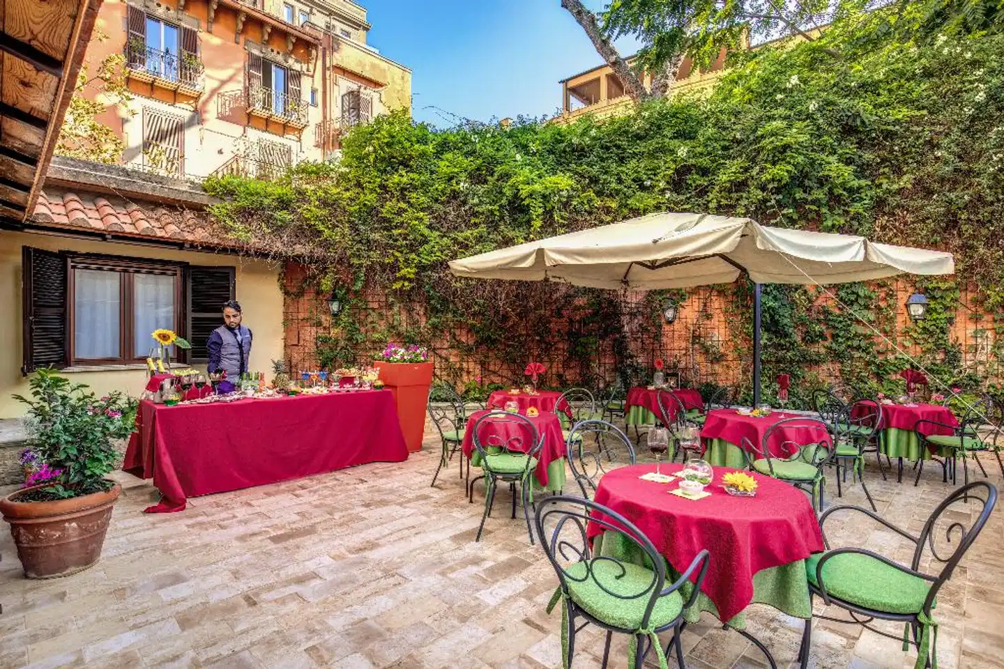 Rome Garden Hotel Terrasse