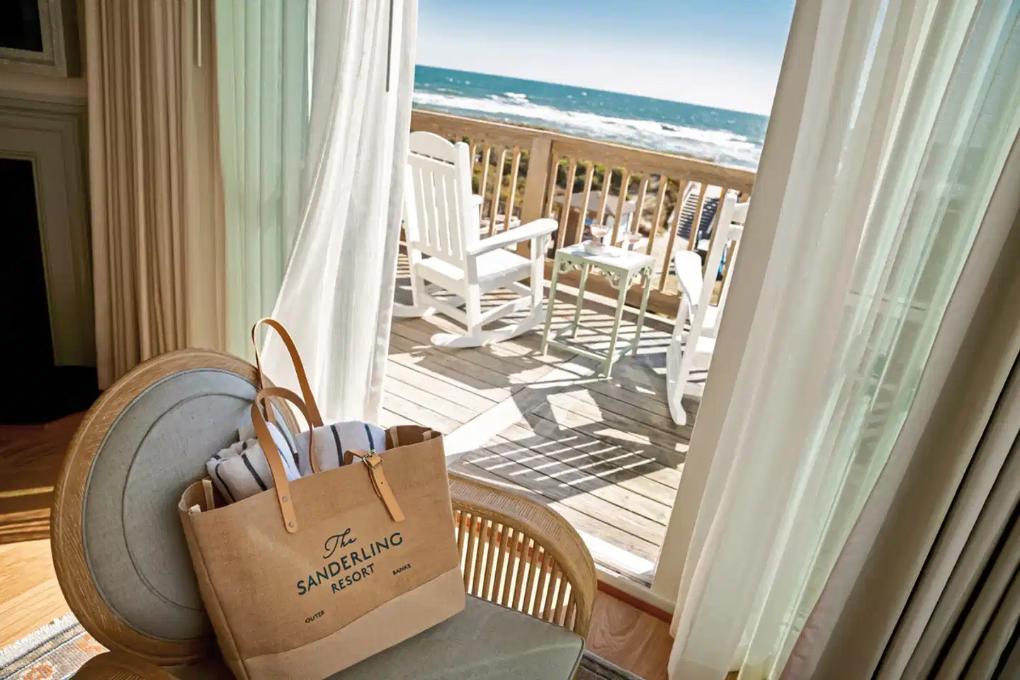 The Sanderling Resort Terrasse