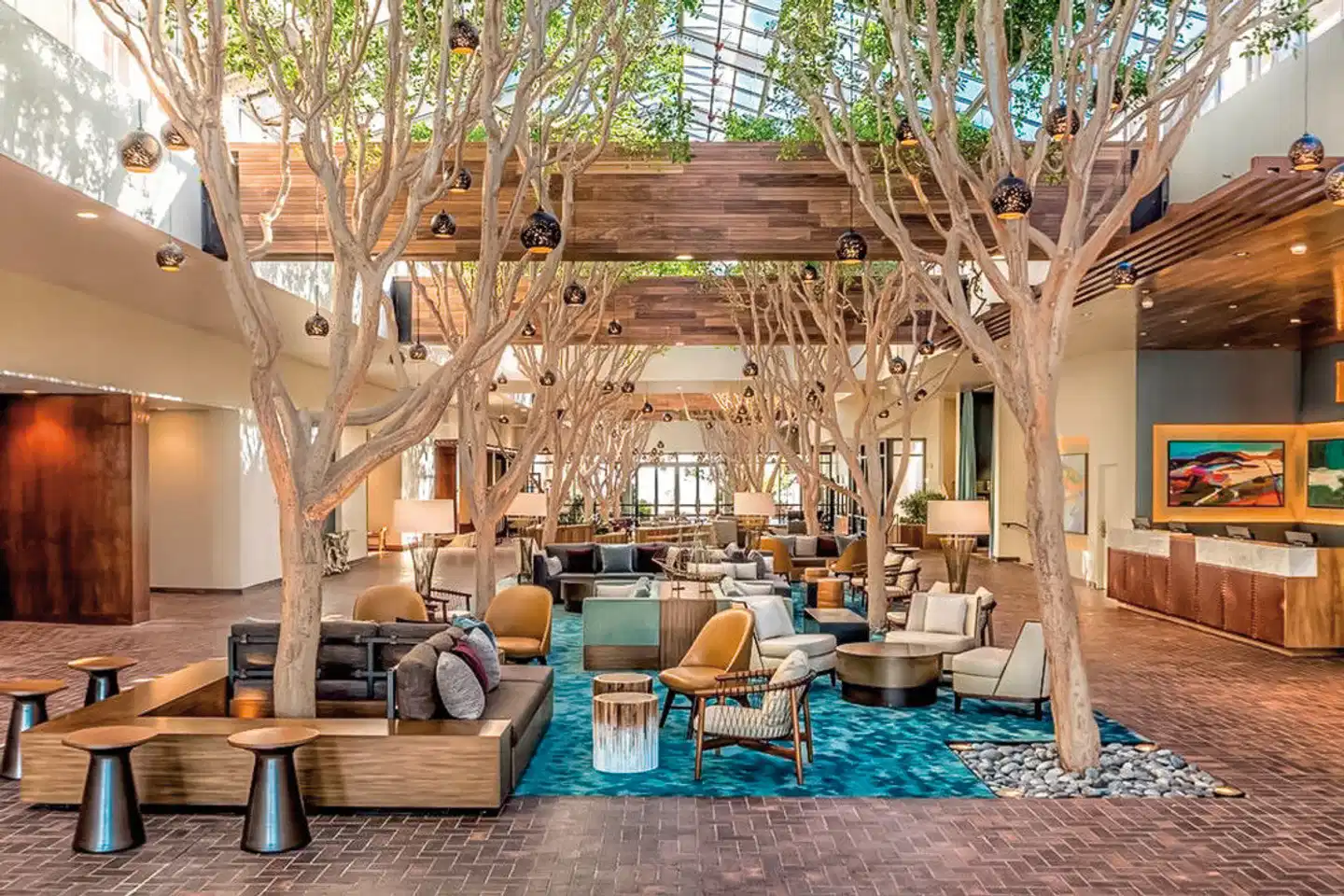 Portola Hotel & Spa at Monterey Bay Lobby