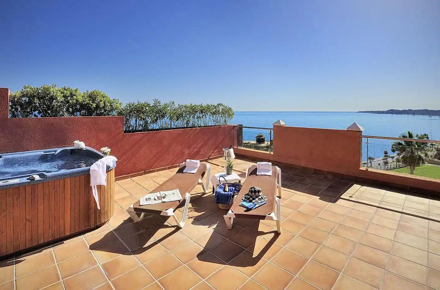 Holiday World Polynesia Terrasse