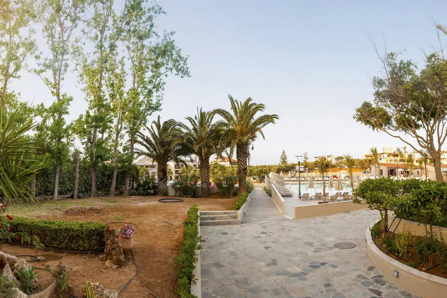 Porto Platanias Village Garten