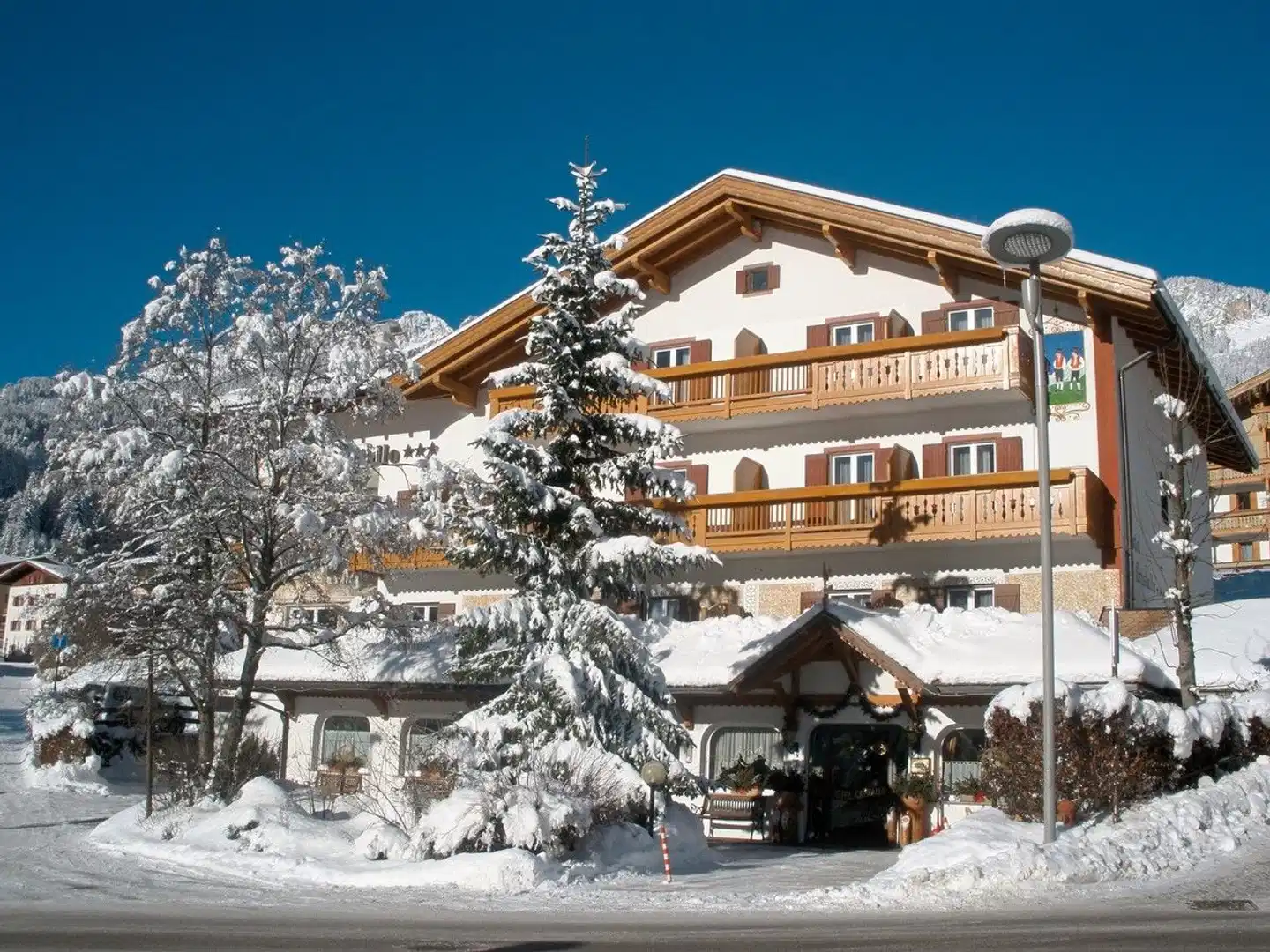 Hotel Cristallo Aussenansicht