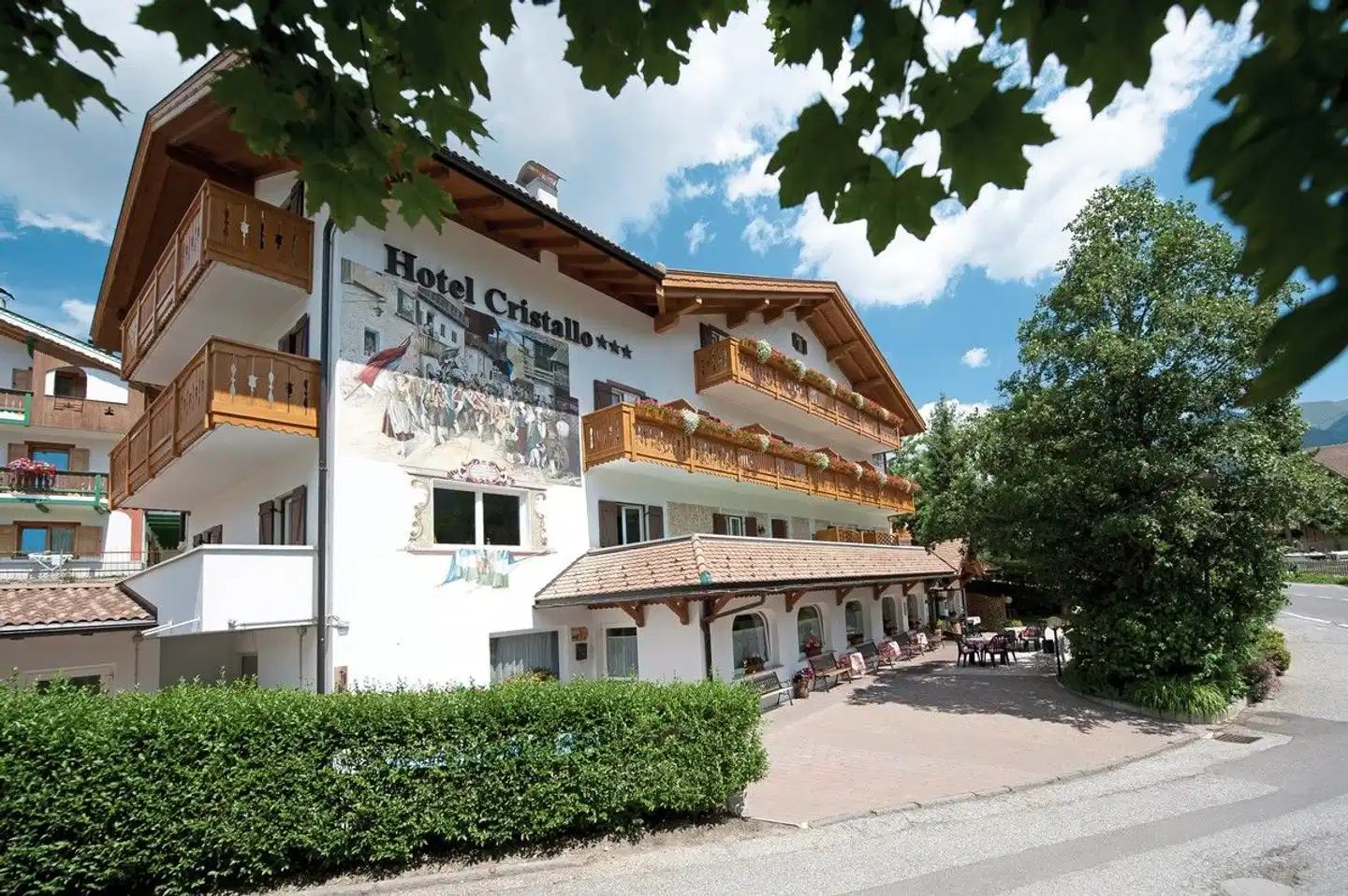 Hotel Cristallo Aussenansicht