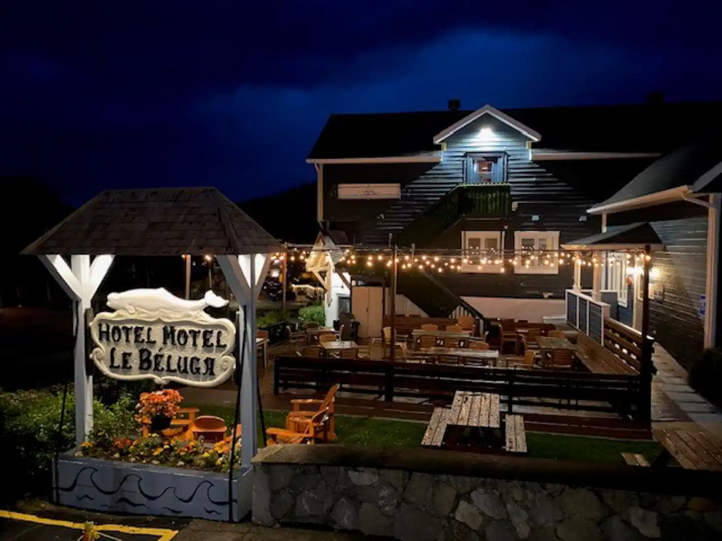 Hotel Motel Le Beluga Aussenansicht