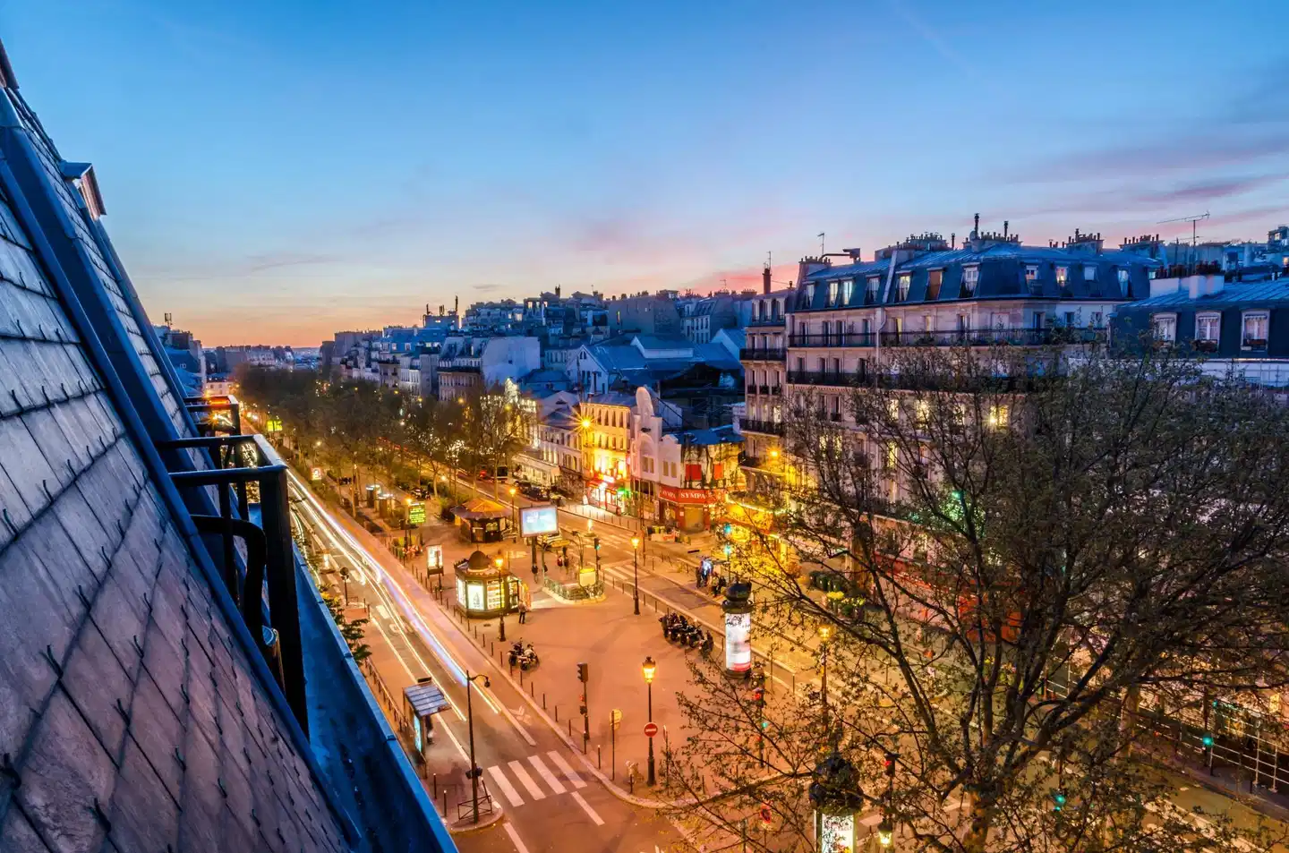 Avenir Hotel Montmartre Landschaft