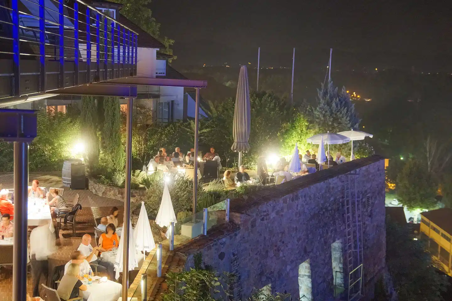 Hotel Stadt Breisach Terrasse