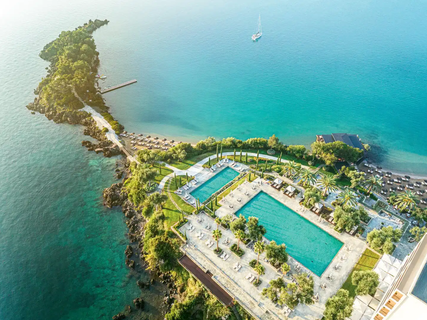 Corfu Imperial a Grecotel Resort to Live POOL
