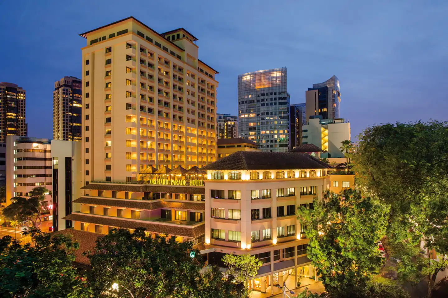 Orchard Rendezvous Hotel Singapore Aussenansicht