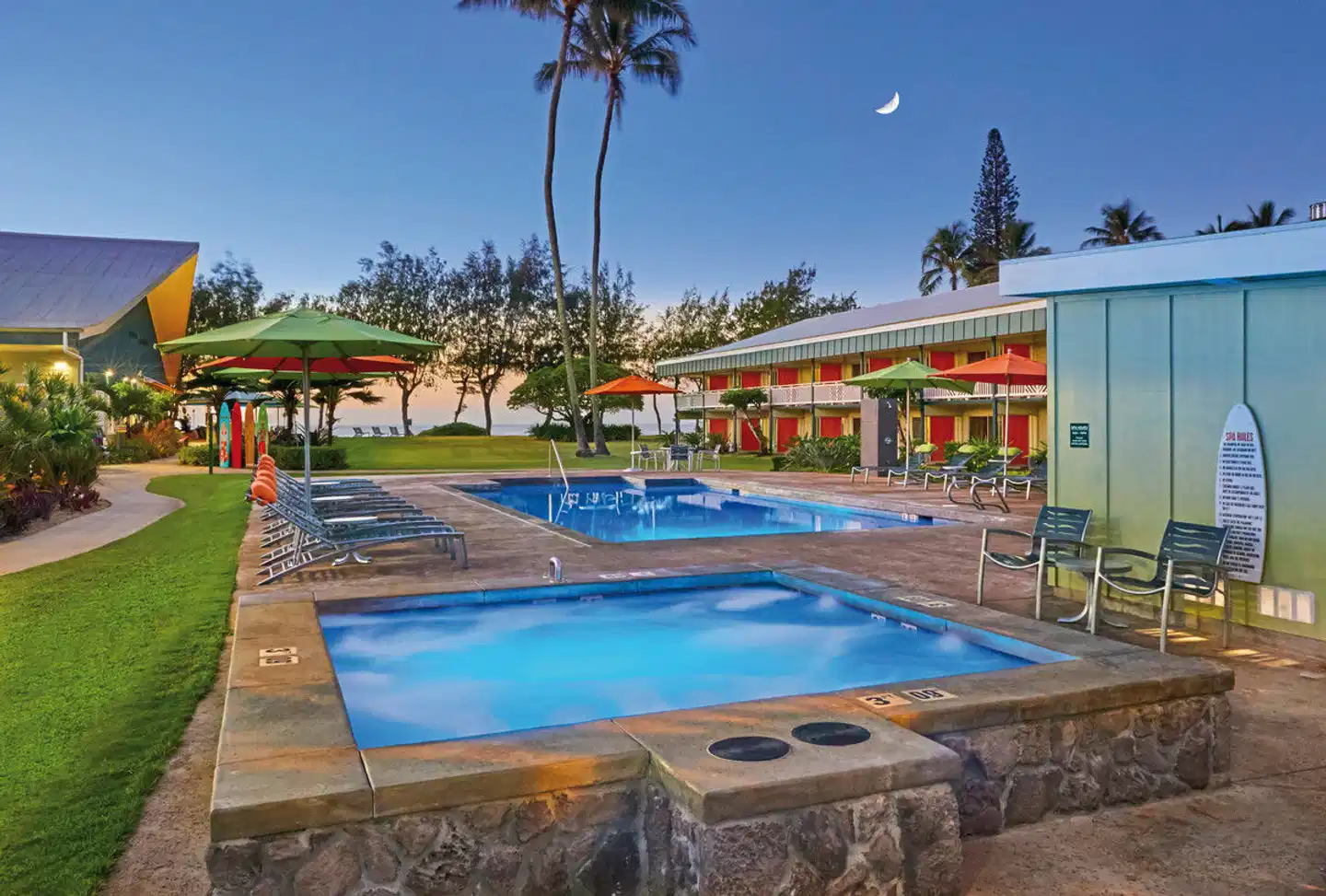 Kauai Shores Hotel Pool