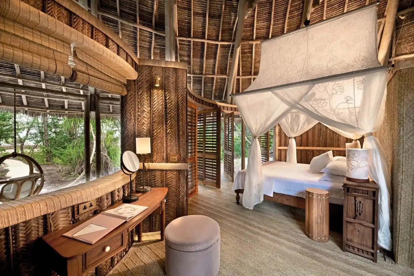 andBeyond Mnemba Island Terrasse