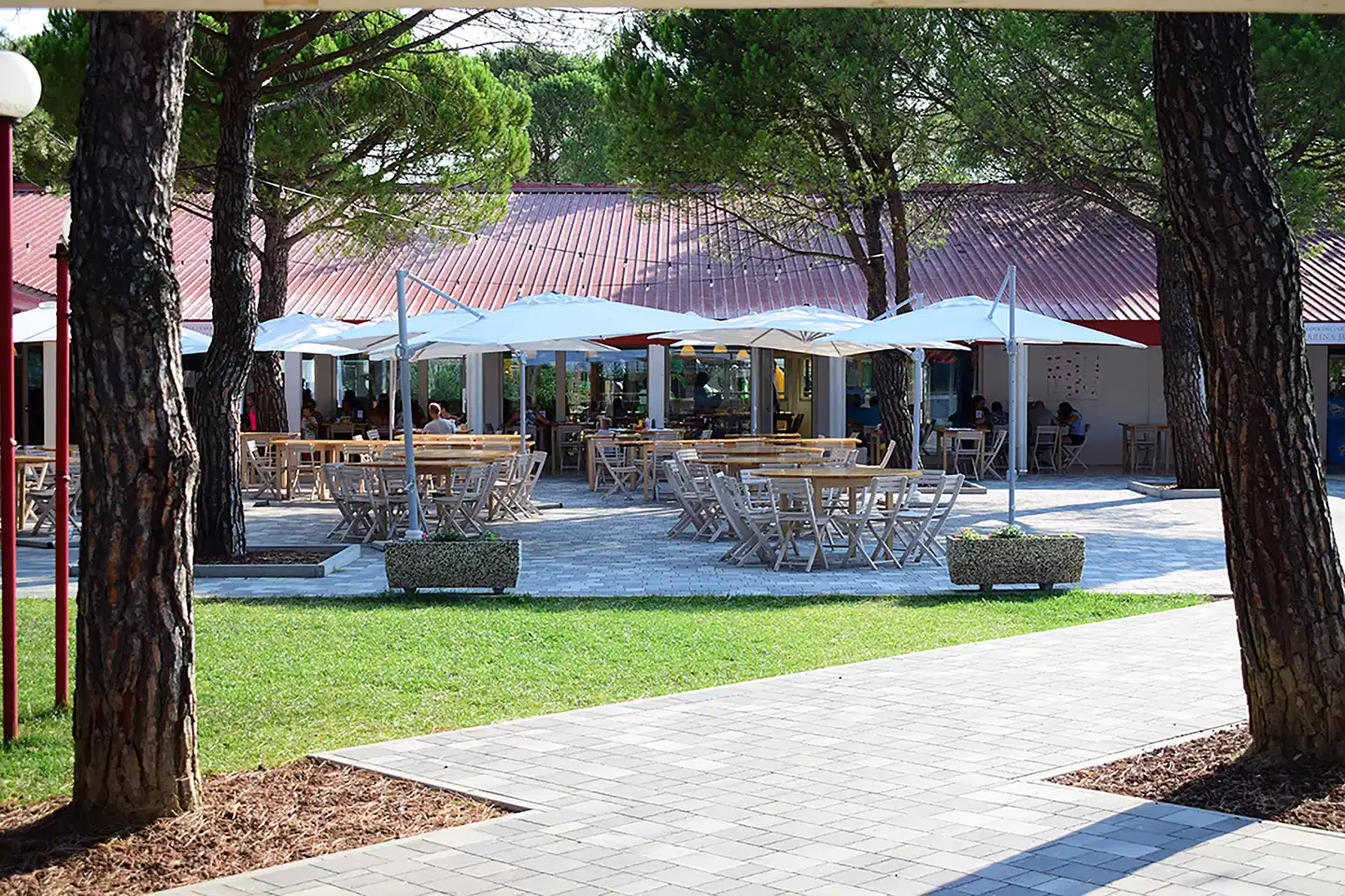 Marina Julia Family Camping Village Terrasse