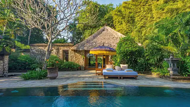 The Oberoi Beach Resort, Bali Garten