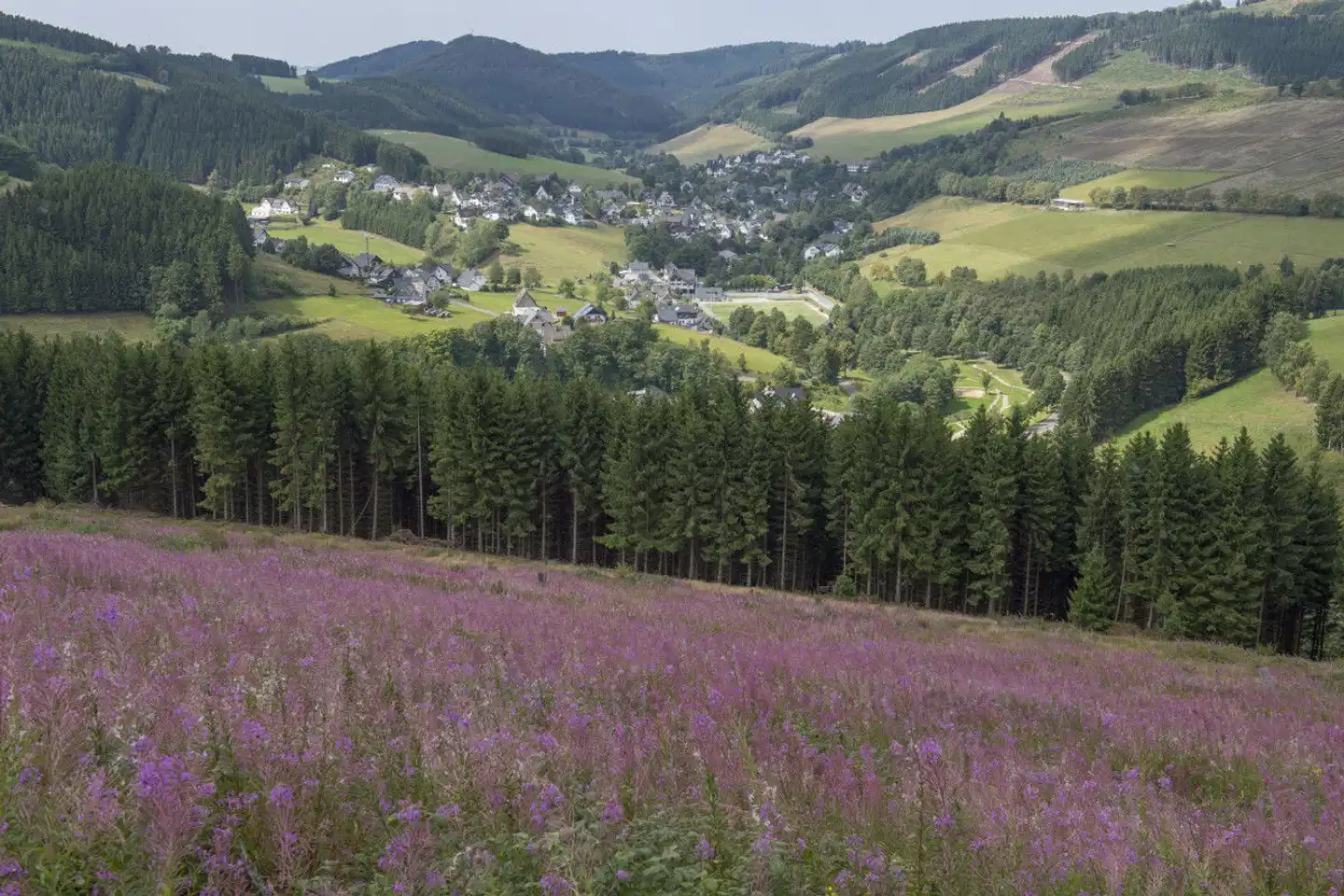 Berghotel Hoher Knochen Landschaft