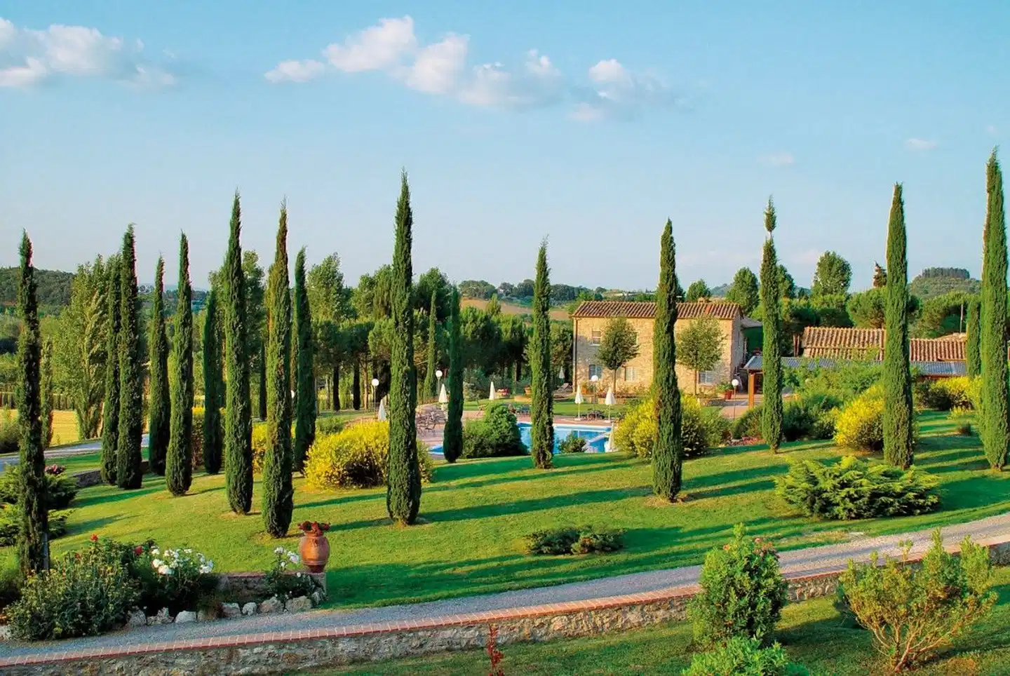 Fattoria La Sovana Garten