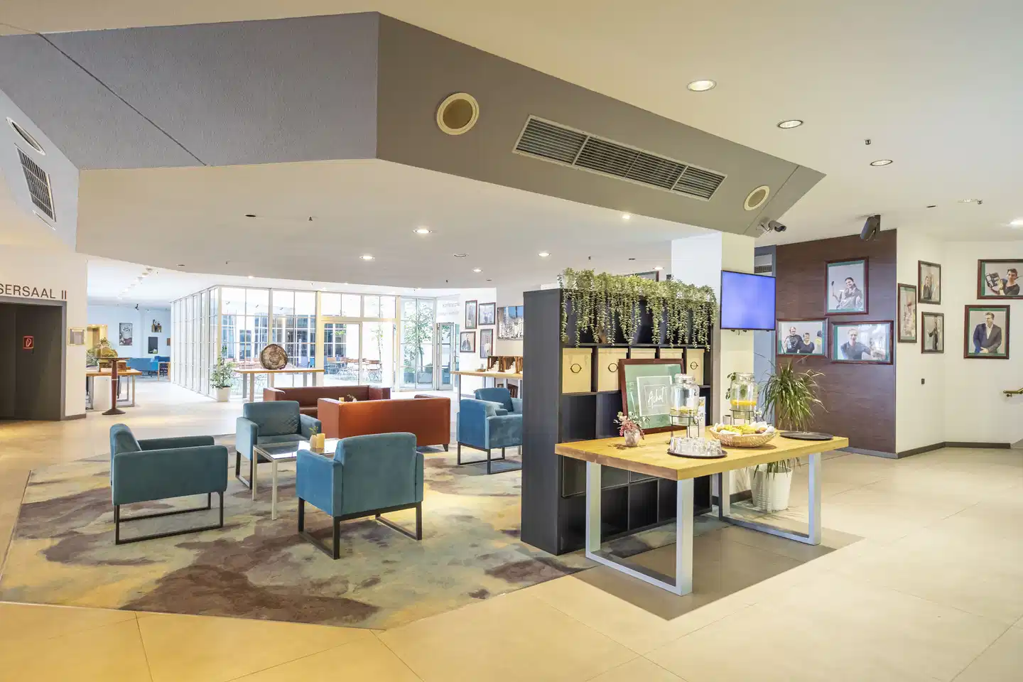 Michel Hotel Landshut Kaiserhof Lobby