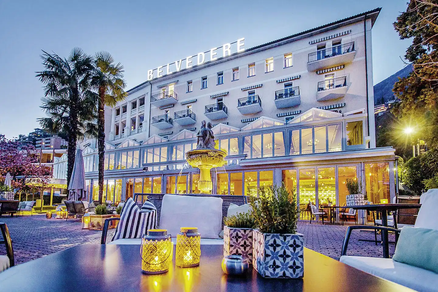 Hotel Belvedere Locarno Aussenansicht