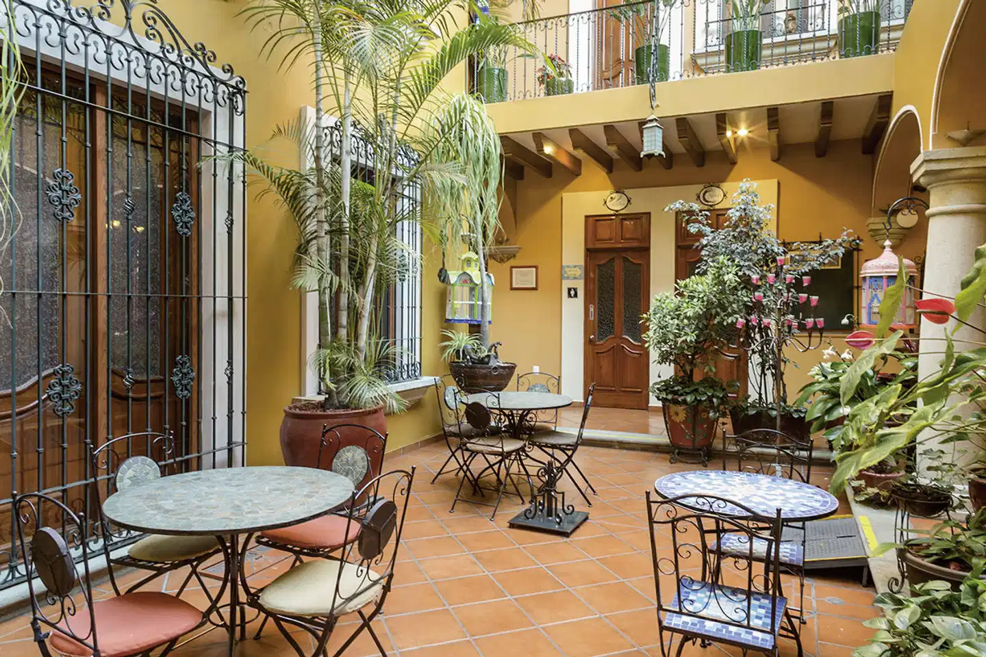 Parador San Miguel Terrasse