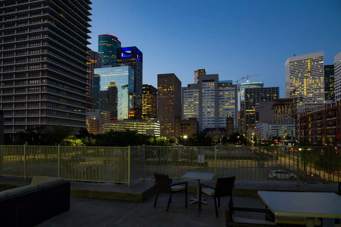 Holiday Inn Houston Downtown Terrasse