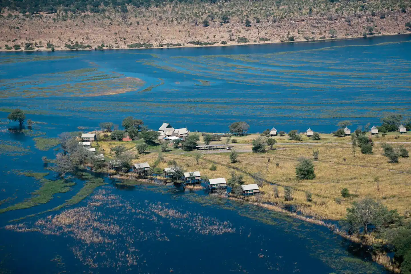 Chobe River Camp Landschaft