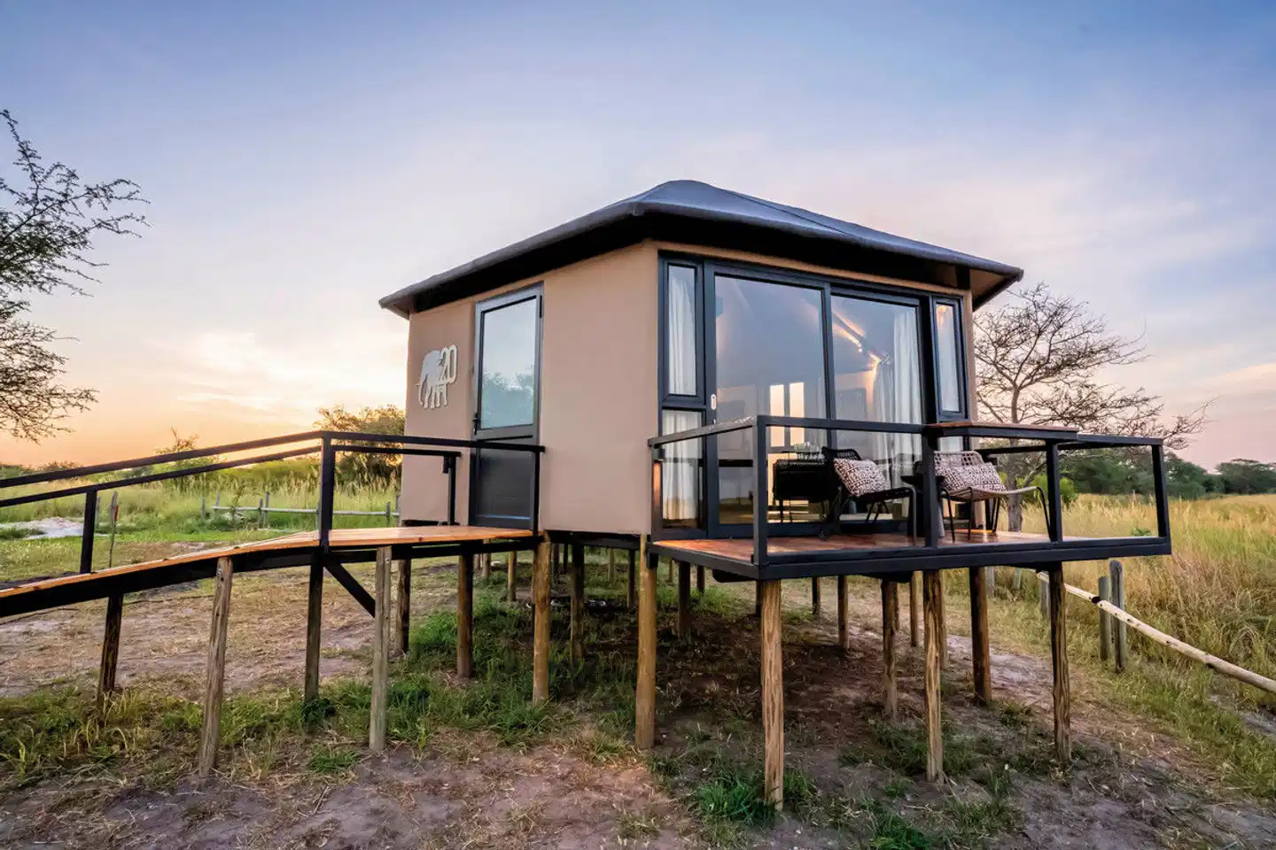 Chobe River Camp Terrasse