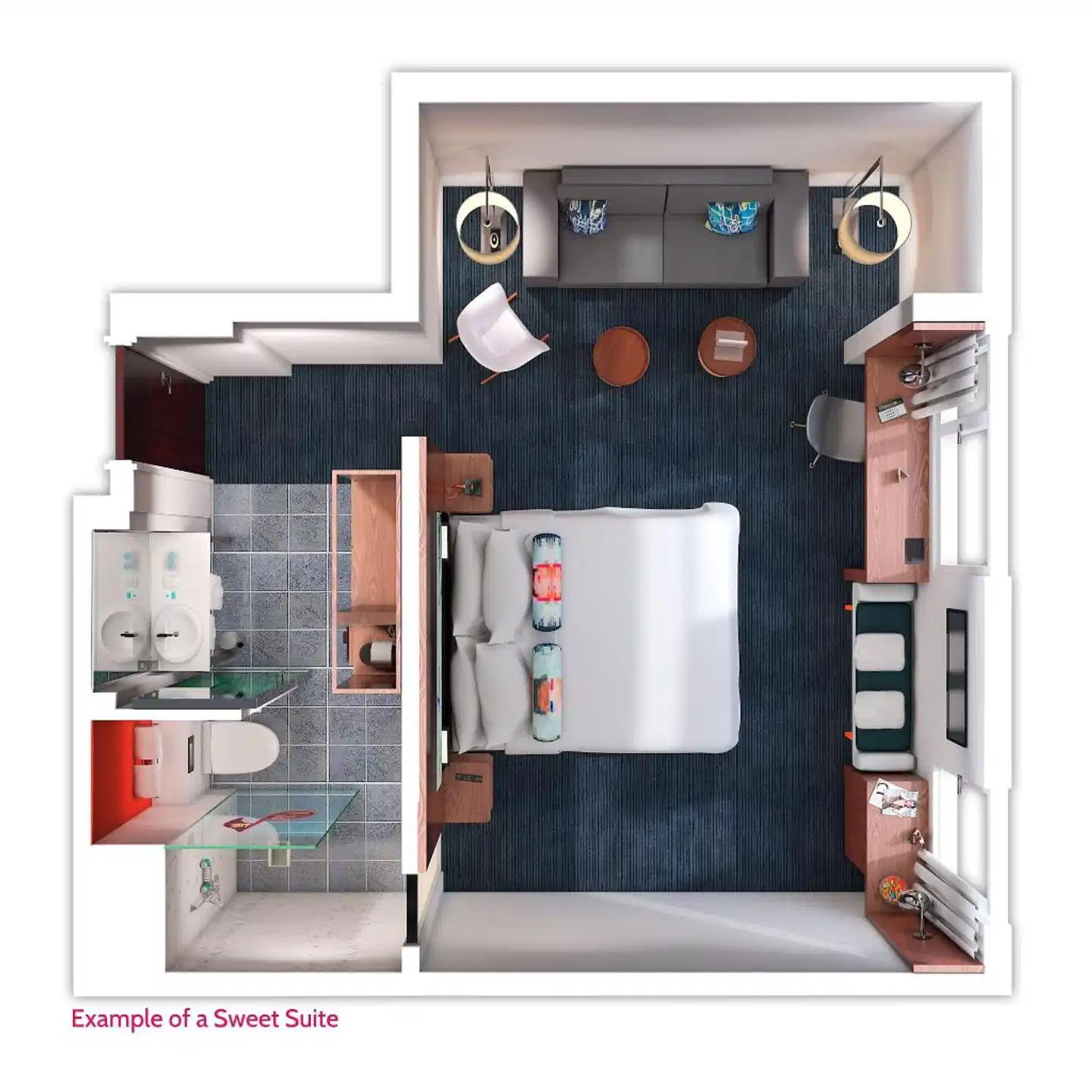 Aloft Stuttgart Modellaufnahme