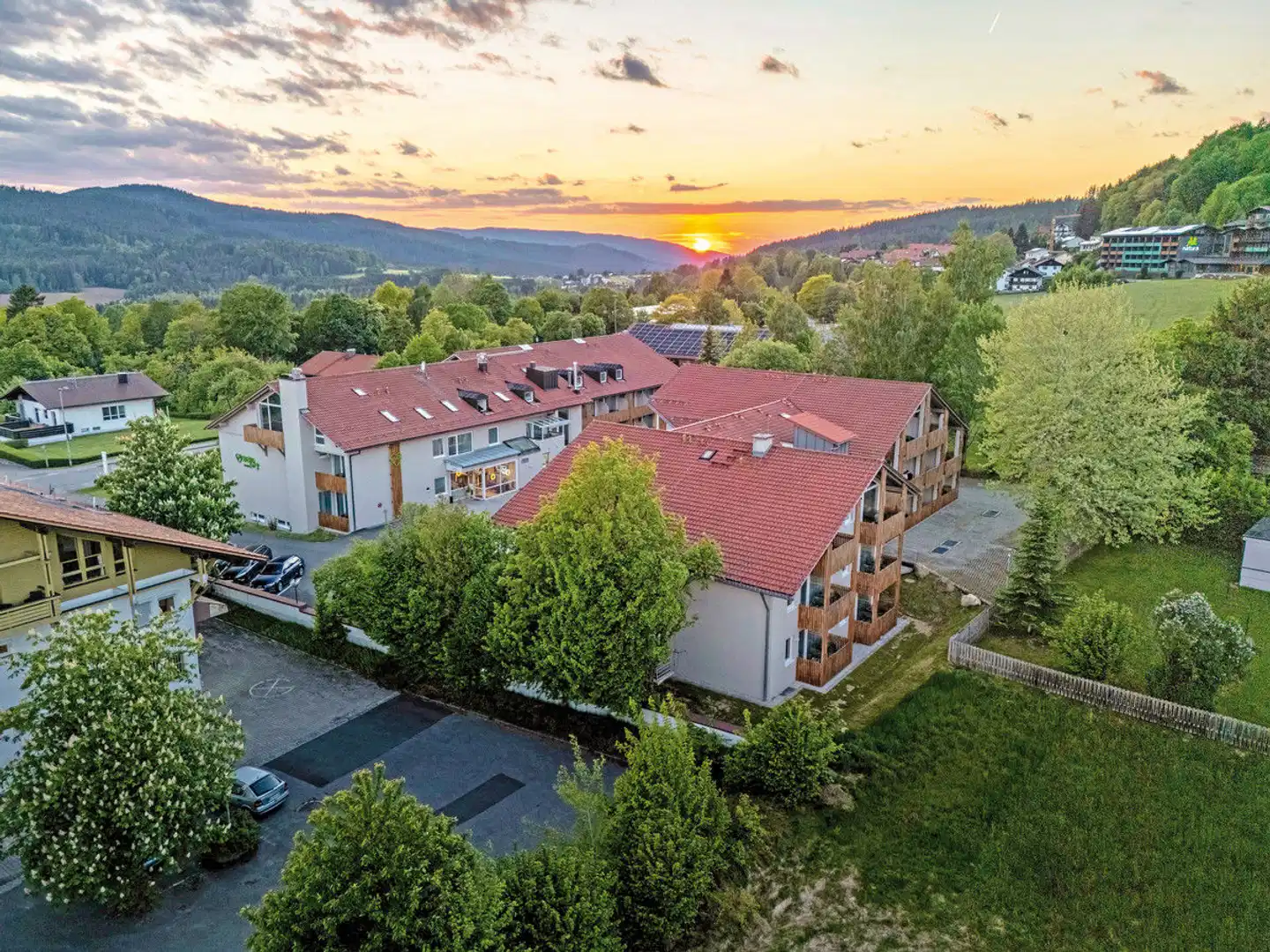 BERGlässig Hotel Bodenmais Aussenansicht