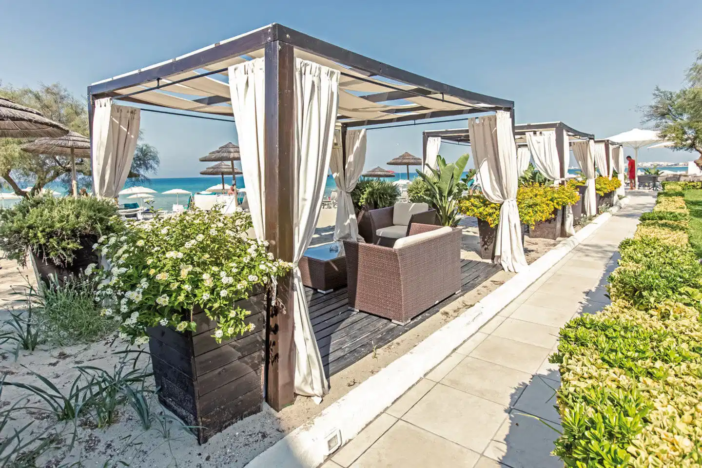 Grand Hotel Costa Brada Terrasse