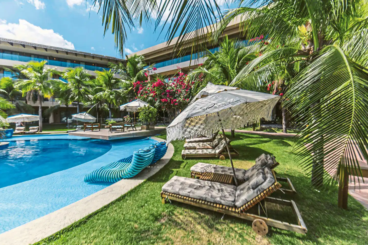 Carmel Cumbuco Resort Garten