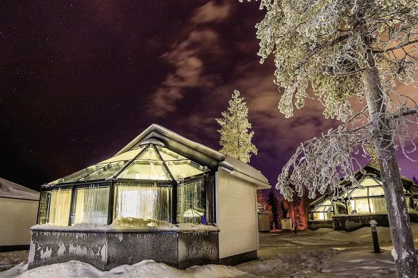 Santa's Igloos Arctic Circle Aussenansicht