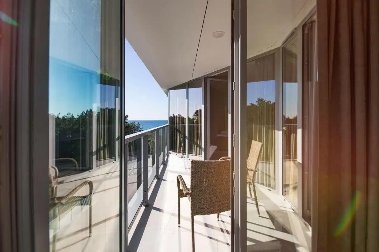 Dune Beach Resort Terrasse