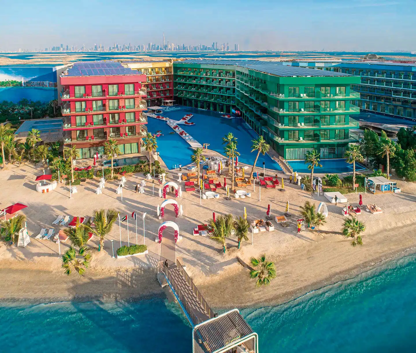 voco Monaco, Dubai Aussenansicht