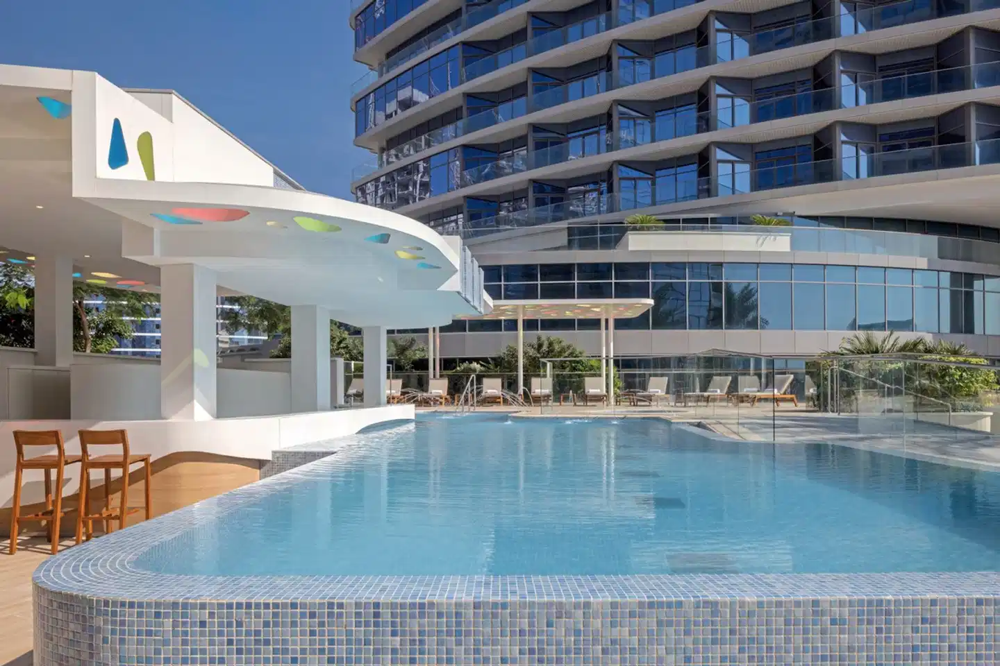 Hilton Dubai Creek Hotel & Residences Pool