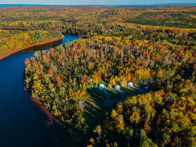 Wallace River Ranch Landschaft