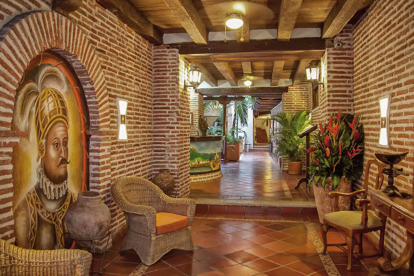 Hotel Don Pedro de Heredia Lobby