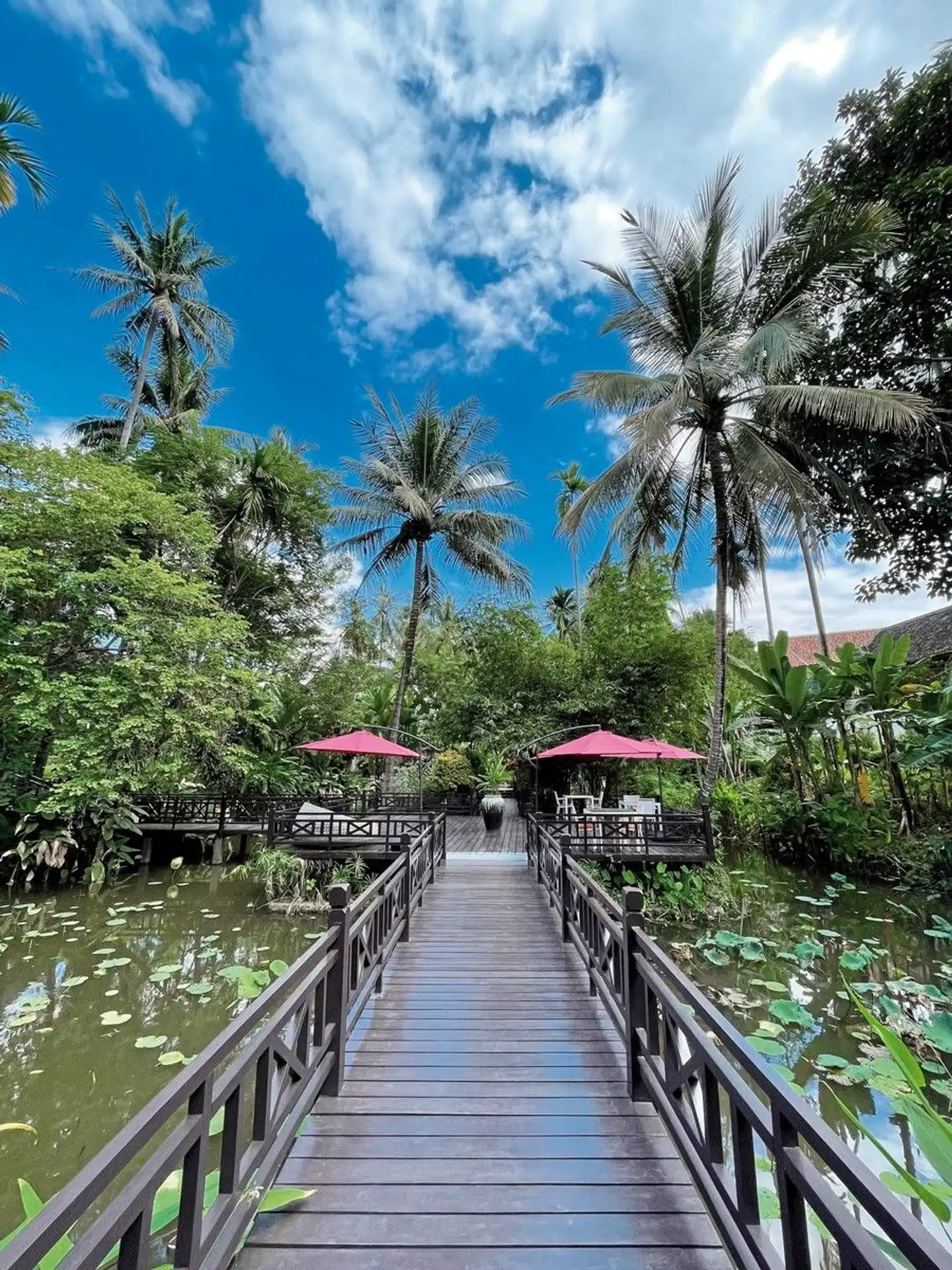Parasol Blanc Garten