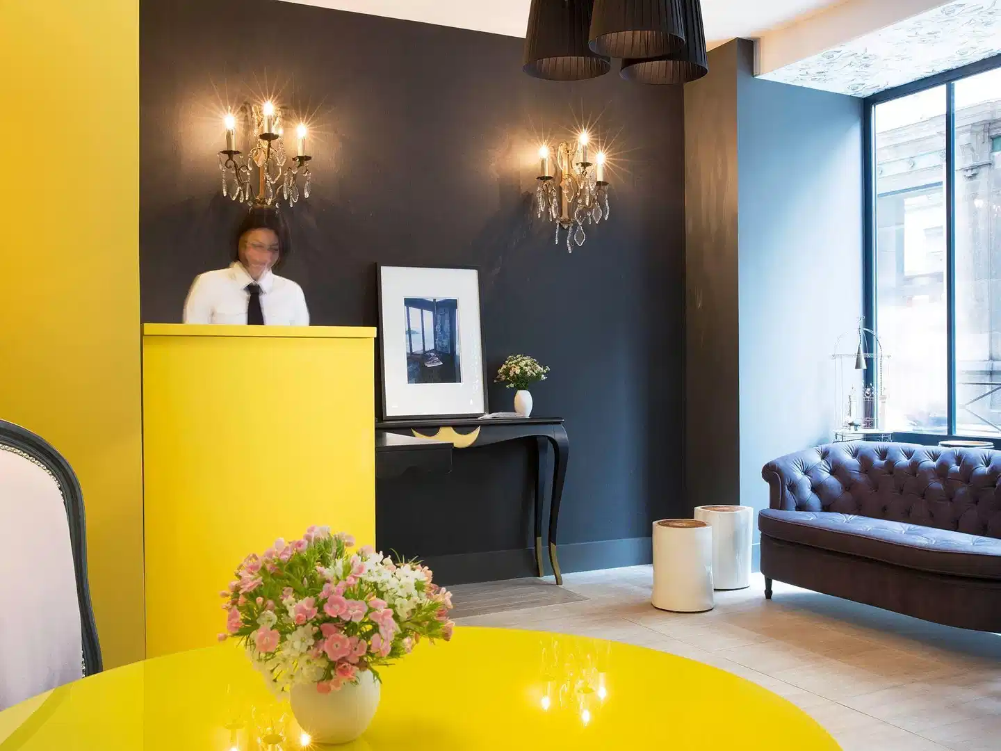 Les Plumes Hôtel Paris Lobby