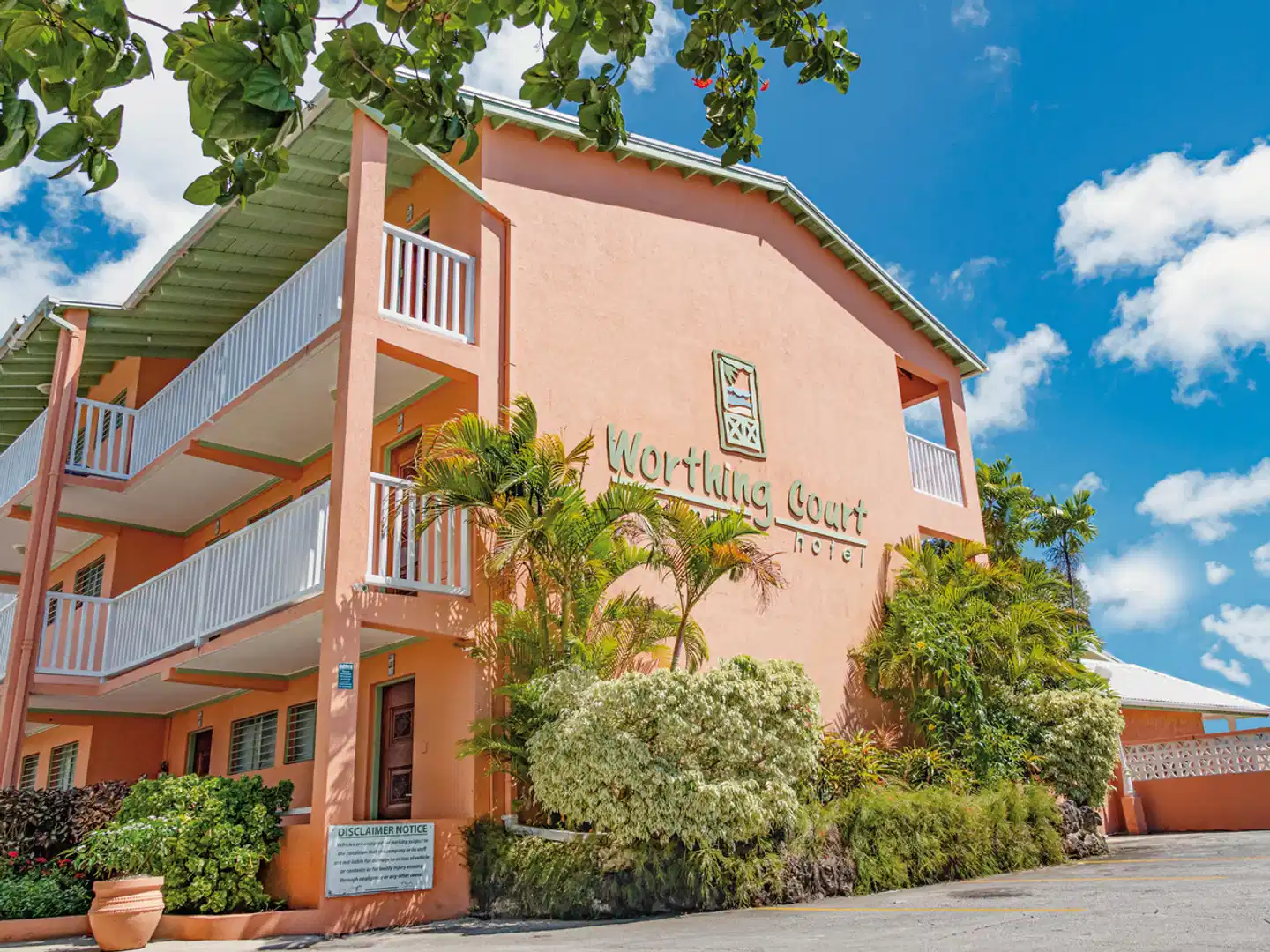 Worthing Court Apartment Hotel Aussenansicht