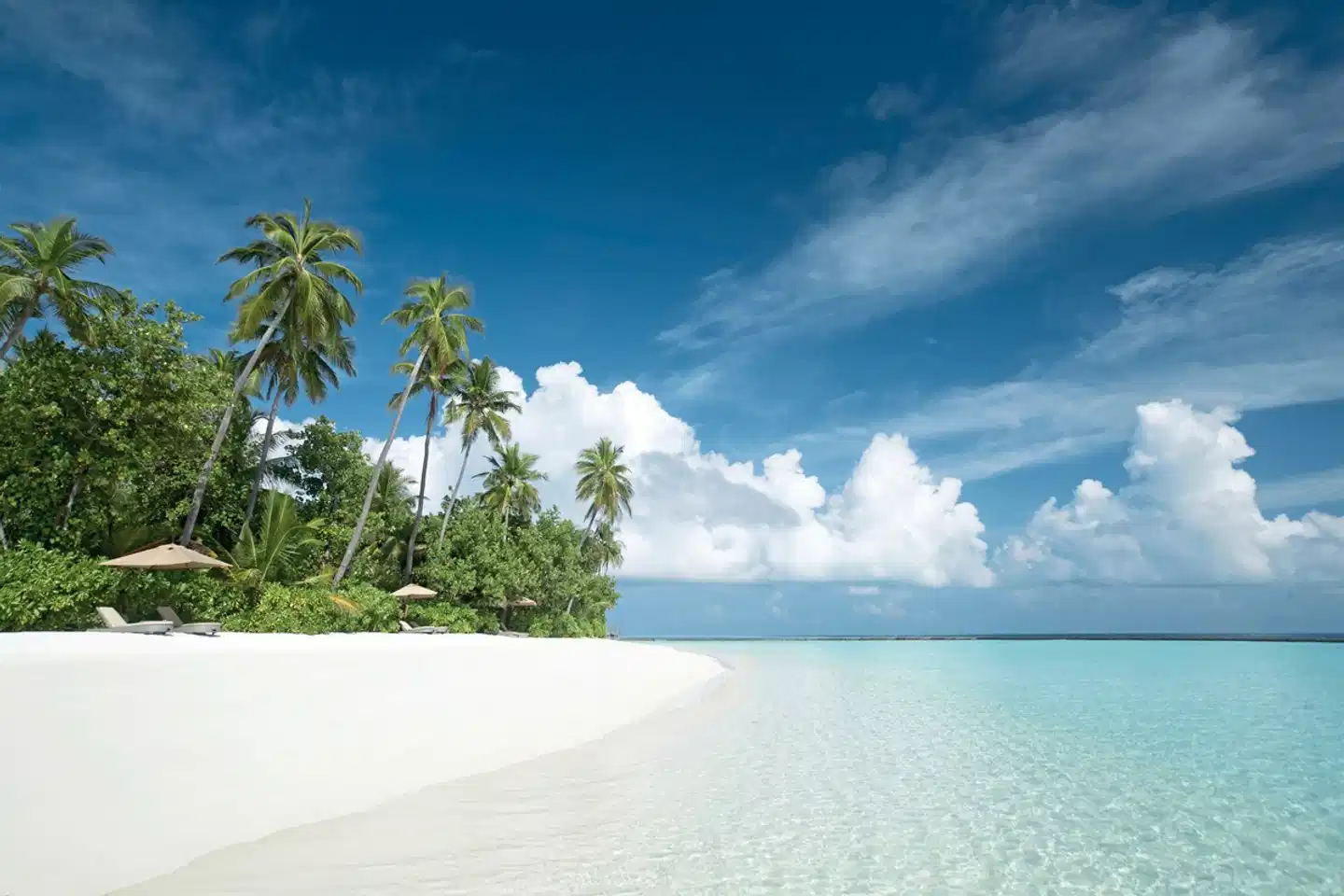 Constance Halaveli Maldives Strand